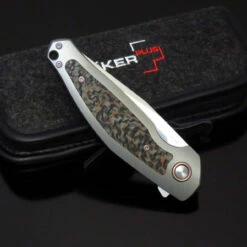 Boker Plus Collection 2022 Jens Anso Titanium Carbon Fiber Frame Lock Knife 01BO2022 -KNIFECOMMAND Sales BOKER 01BO2022 CL 99790.1655925565.1280.1280