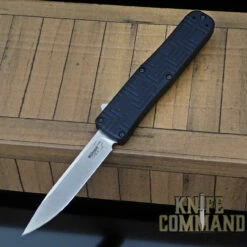 Boker Plus USA OTF Automatic Knife Black / Stonewash 06EX260 Hogue Knives