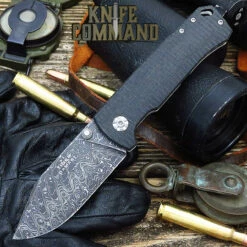 Boker Tiger Tank Damascus Tactical Framelock Folder Knife 111103DAM