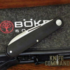 Boker Knives Barlow Prime EDC Black Model 116942 Black Canvas Micarta Slip Joint Pocket Knife -KNIFECOMMAND Sales BOKER 116942 CL 25980.1629309226.1280.1280