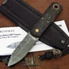 Boker Lucas Burnley Barlow BFF Damast EDC Bog Oak Fixed Blade Knife 120508DAM -KNIFECOMMAND Sales BOKER 120508DAM LEATHER 98932.1666895858.1280.1280