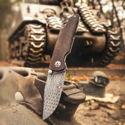 Boker M4 Sherman Tank Damascus Tactical Framelock Folder Knife 110662DAM -KNIFECOMMAND Sales BOKER M4 SHERMAN 110662DAM WEB 73807.1651265971.1280.1280