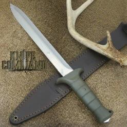 Eickhorn Solingen Boar Hunter Knife 825265 Exclusive Polished Blade Olive Green Handle -KNIFECOMMAND Sales EICKHORN BOAR HUNTER EXCLUSIVE OLIVE 825265 BK 95510.1662140175.1280.1280