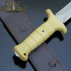 Eickhorn Solingen Boar Hunter Knife 825251C US Tan Blade Coyote Handle -KNIFECOMMAND Sales EICKHORN BOAR HUNTER US TAN COYOTE HDLEND 79551.1536440396.1280.1280