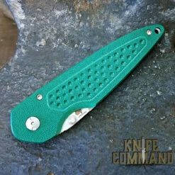 Eickhorn Solingen SlimCut Outdoor Green Gentlemen's Knife Laser Serrated Blade -KNIFECOMMAND Sales EICKHORN SC 104132 GREEN CL KC 24444.1681933451.1280.1280