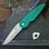 Eickhorn Solingen SlimCut Outdoor Green Gentlemen's Knife Laser Serrated Blade -KNIFECOMMAND Sales EICKHORN SC 104132 GREEN KC 67932.1681933450.1280.1280