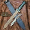 Eickhorn Solingen Waidbesteck Boar Hunter Para 2 GS 2-Knife Set 825252WBOPBR Beryllium Blade Olive Green Handle -KNIFECOMMAND Sales EICKHORN WAIDBESTECK 825252WBOPBR OLIVE GREEN BROWN ALL 20687.1571073047.1280.1280