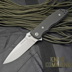 Fantoni HB 01 William Harsey Carbon Fiber M390 Combat Folder Tactical Knife