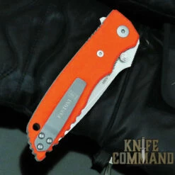 Fantoni HB 01 William Harsey Orange Combat Folder Tactical Knife -KNIFECOMMAND Sales FANTONI HB 01 HARSEY FOLDER OR S30V CL 52565.1552447435.1280.1280