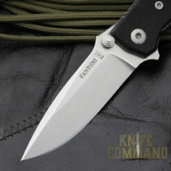 Fantoni HB 02 Black William Harsey Combat Folder Tactical Knife -KNIFECOMMAND Sales FANTONI HB 02 HARSEY FOLDER BLACK BLD 67331.1477514126.1280.1280