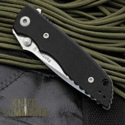 Fantoni HB 02 Black William Harsey Combat Folder Tactical Knife -KNIFECOMMAND Sales FANTONI HB 02 HARSEY FOLDER BLACK CL 39636.1477514139.1280.1280
