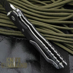 Fantoni HB 02 Black William Harsey Combat Folder Tactical Knife -KNIFECOMMAND Sales FANTONI HB 02 HARSEY FOLDER BLACK LOCK 15187.1477514128.1280.1280