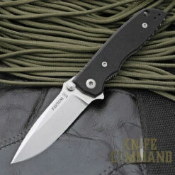 Fantoni HB 02 Black William Harsey Combat Folder Tactical Knife