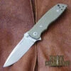 Fantoni HB 03 M390 William Harsey Combat Folder Tactical Knife OD Green