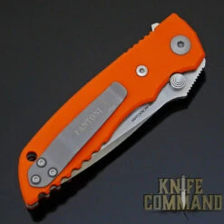 Fantoni HB 03 M390 William Harsey Combat Folder Tactical Knife Blaze Orange -KNIFECOMMAND Sales FANTONI HB 03 HARSEY FOLDER OR M390 CL 48390.1539885730.1280.1280