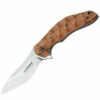 Fox Knives Jens Anso Santos Rose Wood Liner Lock Flipper Knife FX-302ST -KNIFECOMMAND Sales FOXFX302ST 39531.1679087648.1280.1280