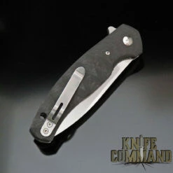 Fox Knives Jens Anso Ziggy Carbon Fiber Flipper Pocket Knife FX-308 CF -KNIFECOMMAND Sales FOX FX 308 CF CL 46445.1560196920.1280.1280