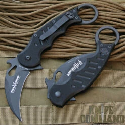 Fox Knives 479 Folding Karambit Knife Black G10 - Emerson Wave