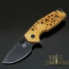 Fox Knives Voxnaes Suru FX-526ALO Folding Knife Orange With Stonewash Black Blade -KNIFECOMMAND Sales FOX FX 526 ALO 90724.1534885502.1280.1280