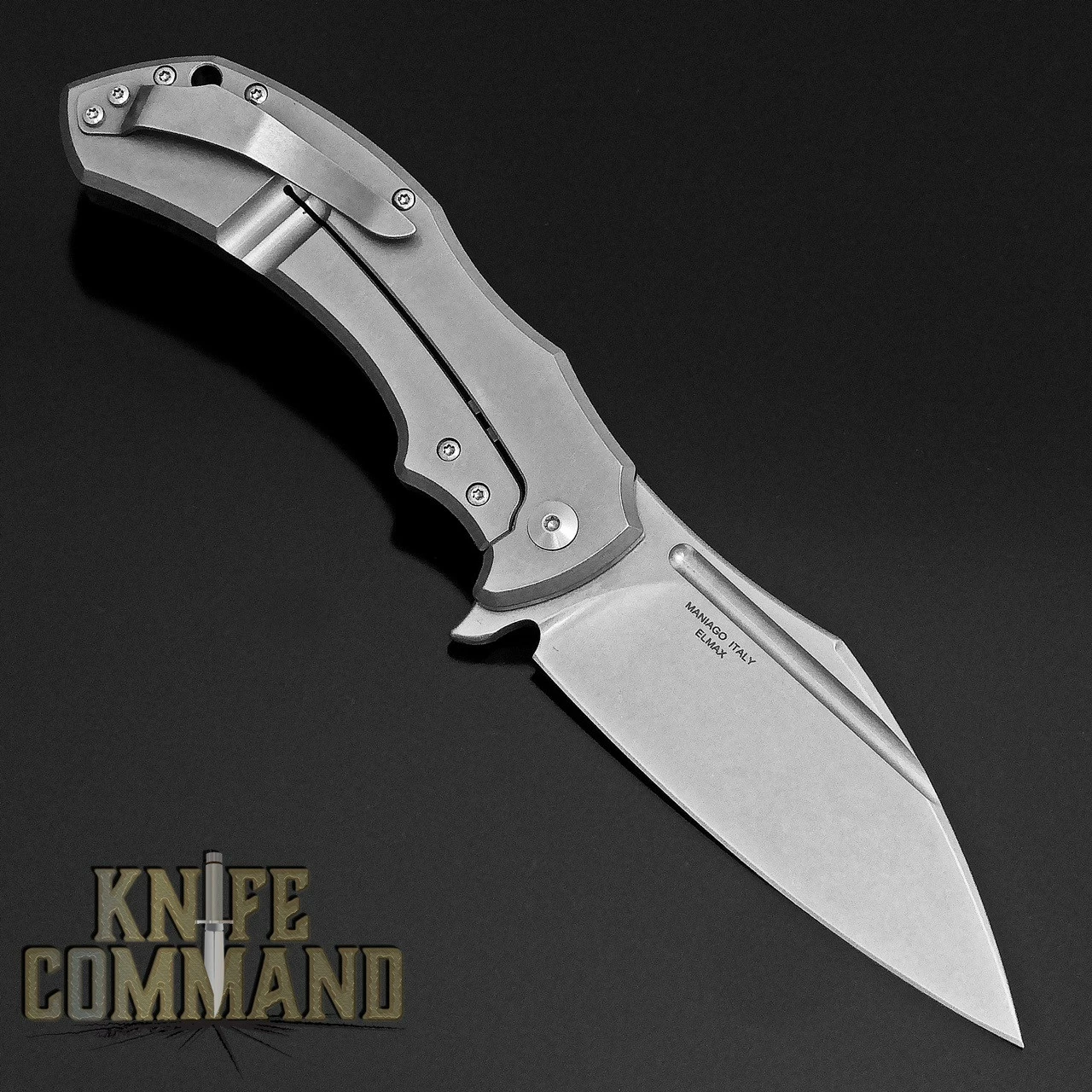 Fox Knives Bastinelli Shadow Carbon Fiber Elmax Steel Folding Knife FX-533CF 4 Fox Knives Bastinelli Shadow Carbon Fiber Elmax Steel Folding Knife FX-533CF - Image 2