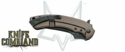 Fox Knives FX-537BR Geco Black Micarta Bastinelli Folding Knife Black Blade -KNIFECOMMAND Sales FOX FX 537BR W BK 30489.1597455911.1280.1280