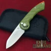 Fox Knives Radius Olive Drab Green / Orange Spacer Folding Knife FX-550 G10 OD -KNIFECOMMAND Sales FOX FX 550 G10 OD RADIUS OD 01FX867 73876.1594854045.1280.1280
