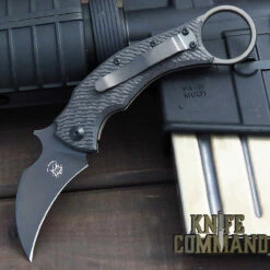 Fox Knives Bastinelli BlackBird Bronze Titanium & Carbon Fiber Karambit Knife FX-591 TIC BR -KNIFECOMMAND Sales FOX FX 591TICBR 35569.1666638182.1280.1280