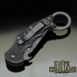 Fox Knives FX-597 Dart Folding Karambit Tanto Knife Black G10 - Emerson Wave Doug Marcaida -KNIFECOMMAND Sales FOX FX 597 CL 24638.1593631612.1280.1280