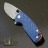 Fox Knives Vox Core FX-604BL Folding Knife Blue With Stonewash Blade -KNIFECOMMAND Sales FOX FX604BL HDLEND 32657.1534962494.1280.1280