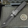 Guardian Tactical Recon Elite Tanto Serr OTF Automatic Knife Black Elmax 103222 -KNIFECOMMAND Sales GTRE103222 KC 17464.1689101915.1280.1280