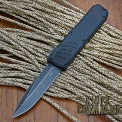 Guardian Tactical Recon-035 OTF Automatic Knife Black Stonewash 93611