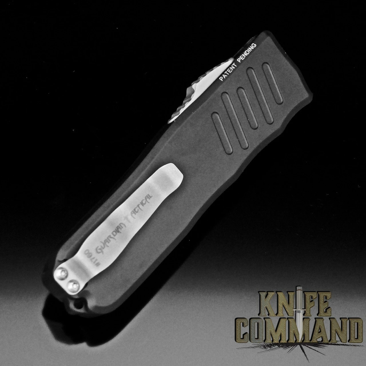 Guardian Tactical Recon-035 Tanto OTF Automatic Knife Black And Stonewash Elmax 93521 5 Guardian Tactical Recon-035 Tanto OTF Automatic Knife Black And Stonewash Elmax 93521 - Image 3