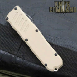 Guardian Tactical Recon-035 OTF Automatic Knife Desert Tan Tanto Black Stonewash 97621