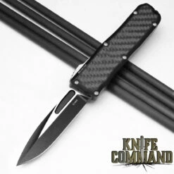 Guardian Tactical Recon-035 OTF Carbon Fiber Elmax Automatic Knife Two-Tone Tactical 92211