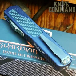 Guardian Tactical Custom Scout Carbon Fiber OTF Automatic Knife Reese Weiland Bronzed Elmax Blade 142911B -KNIFECOMMAND Sales GUARDIAN TACTICAL SCOUT RW 142911 CL KC 44113.1691616767.1280.1280