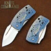 G Sakai Skull Wildlife Series Amago Money Clip Pocket Knife 11168