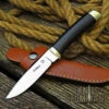 Hattori Knives Model 3718 Utility Hunter Ebony Hunting Knife -KNIFECOMMAND Sales HATTORI 3718 79464.1589240253.1280.1280