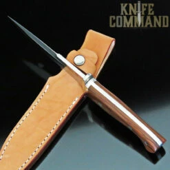 Hattori Knives FT-100C Fighter Knife Cocobolo Wood -KNIFECOMMAND Sales HATTORI FIGHTER COCOBOLO HDLBK 14061.1553042769.1280.1280