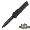 HK Incursion OTF Automatic: 3.9" Bayonet Blade - Black PVD Finish, Matte Black Aluminum Frame 54096 -KNIFECOMMAND Sales HK 54096 INCURSION WEB 70724.1590044646.1280.1280