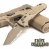 Hogue Knives Sig Sauer K320A Coyote Tan Automatic Folder 3.5" Tanto Blade - Coyote PVD Finish, Poly Frame Knife 36323 -KNIFECOMMAND Sales HOGUE 36323 WEB 34486.1626036062.1280.1280