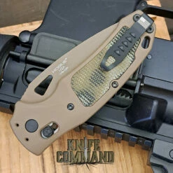 Hogue Knives Sig Sauer K320A AXG Scorpion FDE G-Mascus ABLE Lock Manual Folder 3.5" Drop Point Blade Knife 36375 -KNIFECOMMAND Sales HOGUE 36375 CL 11739.1675717650.1280.1280