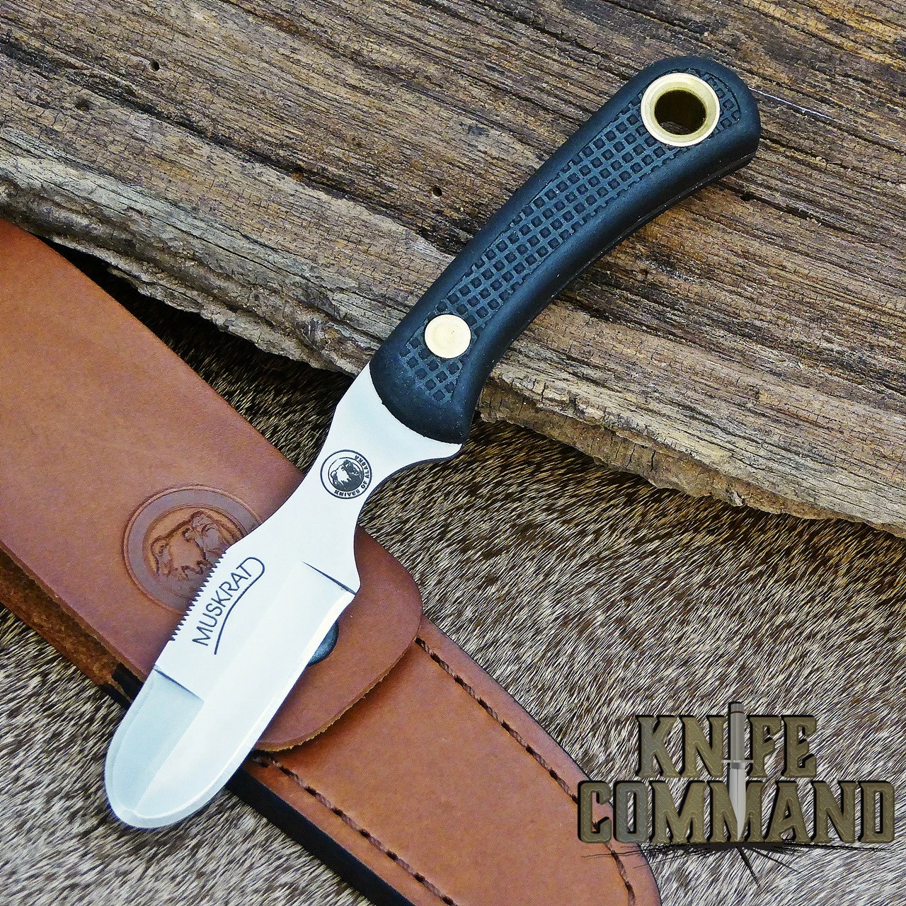 Knives Of Alaska Muskrat D2 Suregrip Skinning Hunting Knife 00069FG 3 Knives Of Alaska Muskrat D2 Suregrip Skinning Hunting Knife 00069FG