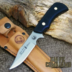 Knives Of Alaska Trekker Pronghorn Black Suregrip Hunting Knife 00160FG