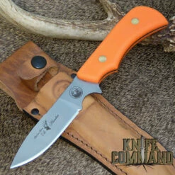 Knives Of Alaska Trekker Elk Hunter Orange Suregrip Hunting Knife 00177FG