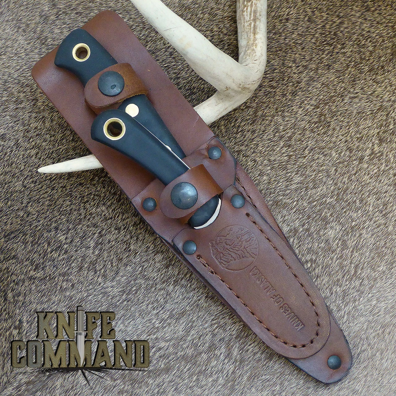 Knives Of Alaska Jaeger Muskrat Suregrip Hunting Knife Combo 00257FG 4 Knives Of Alaska Jaeger Muskrat Suregrip Hunting Knife Combo 00257FG - Image 2