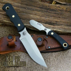 Knives Of Alaska Bush Camp Muskrat Suregrip Hunting Knife Combo 00307FG