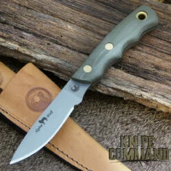 Knives Of Alaska Alpha Wolf D2 OD G-10 Hunting Knife 00330FG