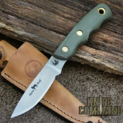 Knives Of Alaska Alpha Wolf S30V OD G-10 Hunting Knife 00349FG