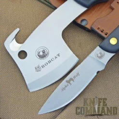 Knives Of Alaska Bobcat Mini Hatchet Alpha Wolf Hunting Knife Combo 00970FG -KNIFECOMMAND Sales KNIVES OF ALASKA BOBCAT COMBO 00970FG BLD 44896.1476299227.1280.1280