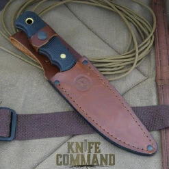 Knives Of Alaska Bush Camp Hunting Knife -KNIFECOMMAND Sales KNIVES OF ALASKA BUSH CAMP 00014FG SHEATH 11986.1474917527.1280.1280